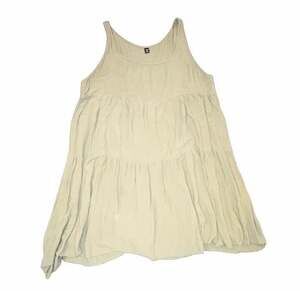 Shein Curve 3XL Olive Green Tiered Ruffle Tank Dress Plus Size